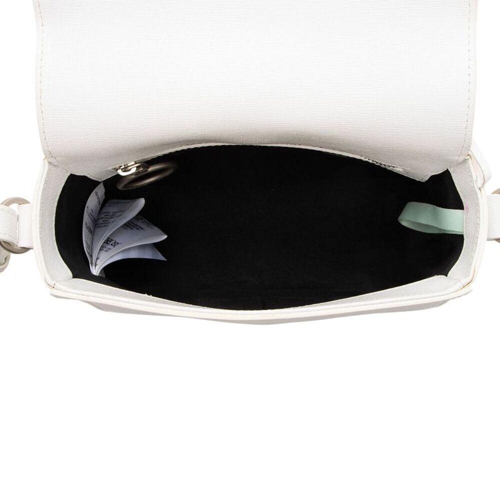 Off-White Leather Binder Clip Shoulder Bag - Picture 6 of 16